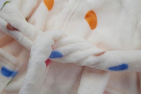 JZLPIN Unisex Baby Hooded Bathrobe Kids Flannel Pajamas Dressing Gown for Boys Girls in Kuwait