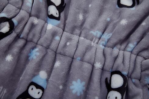 JZLPIN Unisex Baby Hooded Bathrobe Kids Flannel Pajamas Dressing Gown for Boys Girls in Kuwait