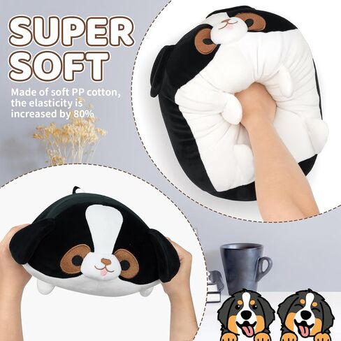 Dog Plush Pillow,8inch Puppy Stuffed Animal Toy,Cute Soft Dog Plushie Hugging Pillow Valentine Christmas Birthday Gifts for Kids Girlfriend Boyfriend in Saudi Arabia