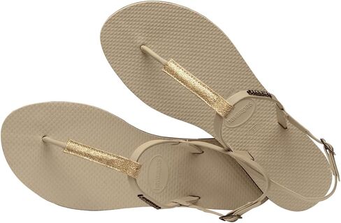Havaianas Women You Rio Flip Flops's T-Strap Sandals - Blue Water, 8 in Saudi Arabia