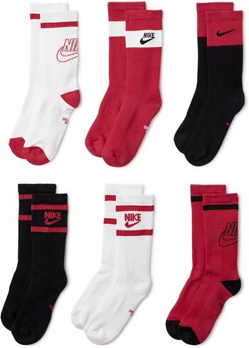 Nike Everyday Cushion Socks 6-Pair Pack (Little Kid/Big Kid) in Saudi Arabia