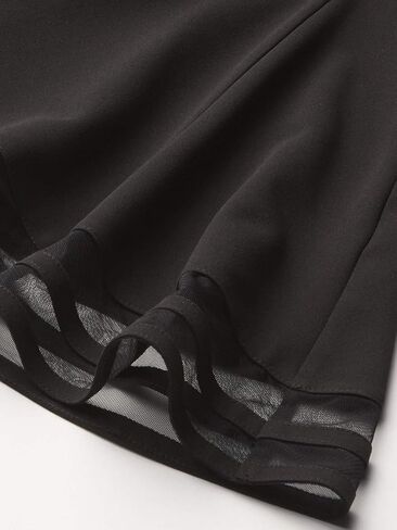 Calvin Klein Girls' Sleeveless Party Dress, Fit and Flare Silhouette, Round Neckline & Back Zip Closure in Kuwait