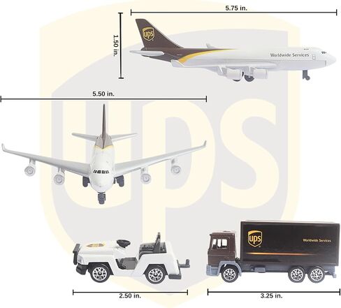 Daron UPS Airport Playset in Saudi Arabia