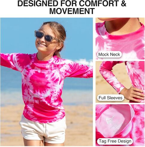 كريم كيري للفتيات من كانو سيرف بعامل حماية من أشعة الشمس فوق البنفسجية 50+ Rashguard in Saudi Arabia