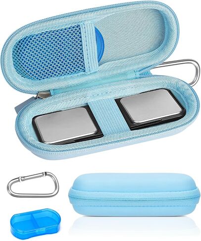 حافظة لجهاز AliveCor Kardia المحمول لمراقبة القلب، حافظة صلبة لجهاز Kardiamobile 6L وKardia Mobile EKG مع صندوق حبوب منع الحمل، حقيبة حمل للسفر EKG لمراقبة القلب in Kuwait