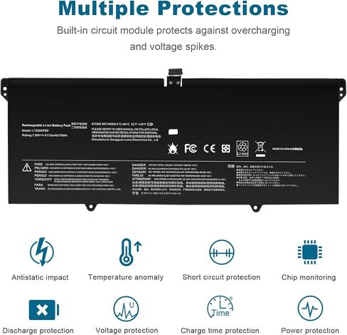 Futurebatt New M6600 Laptop Battery for Dell Precision M4600 M4700 M6600 M6700 Series Battery, Fits Type FV993 1C75X 3DJH7 97KRM FJJ4W KJ321 RY6WH R7PND in Kuwait