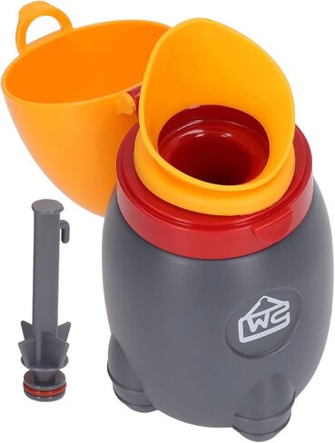 Portable Baby Child Potty Urinal Emergency Toilet, Pee Training Cup Good Sealing Cute Appearance Boys Potty Training Urinal for Home Car Travelling(Blue) in Saudi Arabia