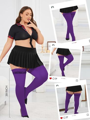 القمر الخشب حجم كبير جوارب الفخذ العليا النسائية 55D شبه شير سيليكون الدانتيل أعلى البقاء حتى الملابس الداخلية الفخذ العليا جوارب طويلة in Kuwait