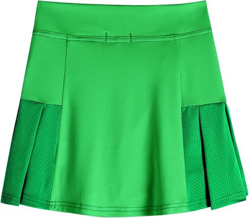 Arshiner Girl's Sport Skirts with Shorts Athletic Pleated Skort Colorful Performance Skorts in Kuwait