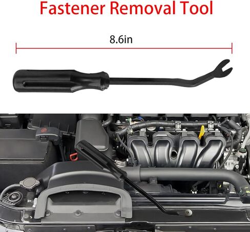 مثبتات عزل غطاء السيارة، 30 قطعة من مشابك تثبيت غطاء المصد مع مزيل قفل واحد، مشبك نايلون عازل للحرارة والصوت لغطاء السيارة، استبدال OEM 4878883AA والمزيد in Kuwait
