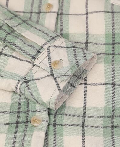 ThCreasa Womens Sherpa Lined Flannel Jacket with Hand Pockets, Plaid Button Down Fuzzy Shirt Jackets in Kuwait