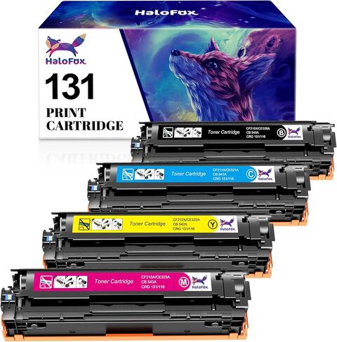 استبدال خرطوشة الحبر المتوافقة مع HaloFox لـ Canon 280 281 PGI-280XXL CLI-281XXL لحبر الطابعة Canon Pixma TR8520 TR7520 TR8620 TS6220 TS6320 TS6300 TS6200 TS6120 TS6100 TS9520 TS9521C (5 عبوات) in Kuwait