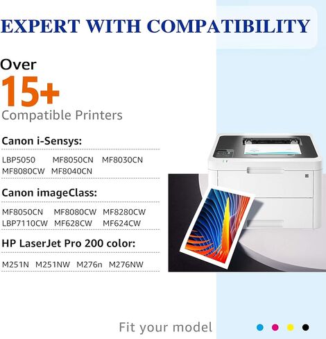 استبدال خرطوشة الحبر المتوافقة مع HaloFox لـ Canon 280 281 PGI-280XXL CLI-281XXL لحبر الطابعة Canon Pixma TR8520 TR7520 TR8620 TS6220 TS6320 TS6300 TS6200 TS6120 TS6100 TS9520 TS9521C (5 عبوات) in Kuwait