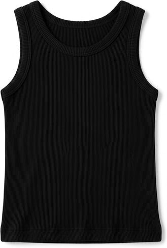 Andrew Scott Basics Boys' 10 Pack Color A-Shirt Sport Tank Top Undershirts in Kuwait