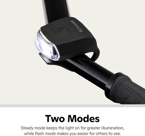 مجموعة ملحقات مصابيح الدراجة الأمامية والخلفية من شوين LED، قابلة لإعادة الشحن عبر USB، مسافة شعاع 75 قدم in Kuwait