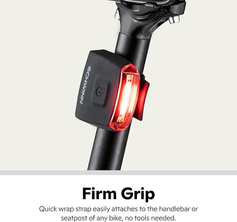 مجموعة ملحقات مصابيح الدراجة الأمامية والخلفية من شوين LED، قابلة لإعادة الشحن عبر USB، مسافة شعاع 75 قدم in Kuwait