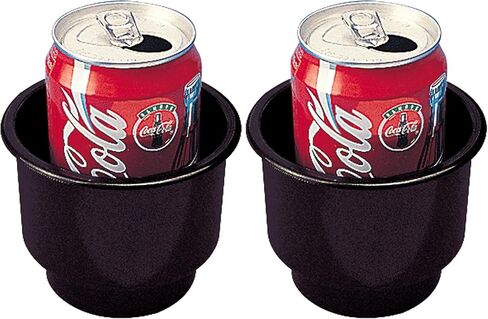 حامل مشروبات كومبو من Sea-Dog 588060 مع فتحات تصريف - أسود، 3-5/8 بوصة معرف × 3-1/4 بوصة عمق in Kuwait