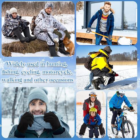 JaGely 24 Pairs Fleece Glove Soft Warm Winter Gloves Cold Weather Gloves for Men Women Full Fingers Mittens for Hiking Driving Outdoors Activity, 4 Colors in Kuwait
