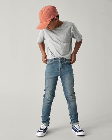 The Children's Place boys Stretch Skinny Jeans, Legend Wash Lt Med Stone 2 Pack, 7 US in Saudi Arabia