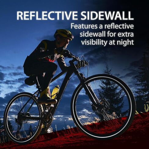 Fincci زوج 26x4.0 إطارات دراجة سميكة 100-559 إطارات قابلة للطي للطرق الجبلية MTB Mud Dirt Offroad Bike Bike - حزمة من 2 in Saudi Arabia