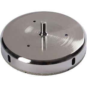 Drilax 8 inch Diamond Hole Saw Drill Bit Tile Glass Granite Ceramic Porcelain Coated Core Bits Holesaw DIY Kitchen Bathroom Shower in Kuwait