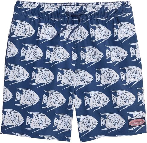 vineyard vines Boys' Printed Chappy Swimsuit Trunks in Kuwait