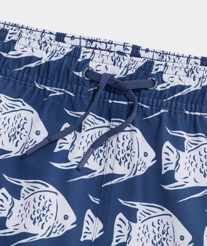 vineyard vines Boys' Printed Chappy Swimsuit Trunks in Kuwait