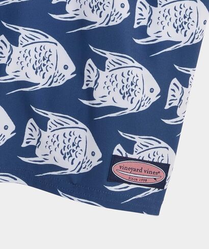 vineyard vines Boys' Printed Chappy Swimsuit Trunks in Kuwait