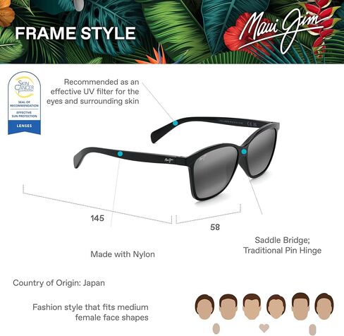 Maui Jim Women's Liquid Sunshine Polarized Fashion Sunglasses in Saudi Arabia