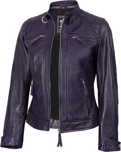Discover Modern Elegance with Our Asymmetrical Leather Jacket for Women in Kuwait