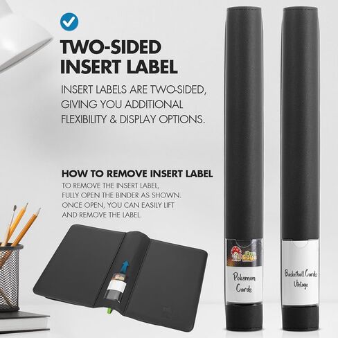 Graded Card Binder, 60 PSA Slab Holder, 6 Pocket Graded Card Storage, Slab Binder, PSA Card Graded Display Case Album, Zipper Binder, Card Collection Binder, Yugioh Cards Binder, MTG Card Binder in Kuwait