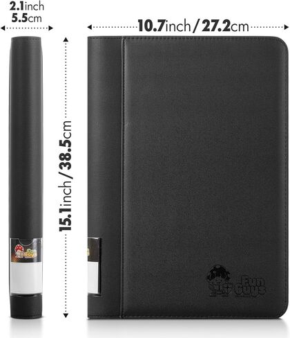 Graded Card Binder, 60 PSA Slab Holder, 6 Pocket Graded Card Storage, Slab Binder, PSA Card Graded Display Case Album, Zipper Binder, Card Collection Binder, Yugioh Cards Binder, MTG Card Binder in Kuwait