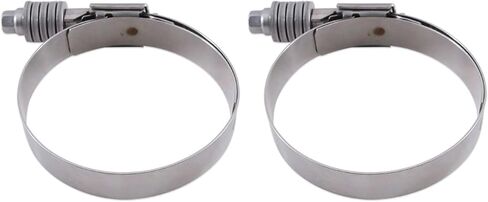 ميشيموتو - MMCLAMP-CTWG-92 مشبك تروس دودي التوتر المستمر، 2.76 بوصة - 3.62 بوصة (70 مم - 92 مم)، فضي in Saudi Arabia