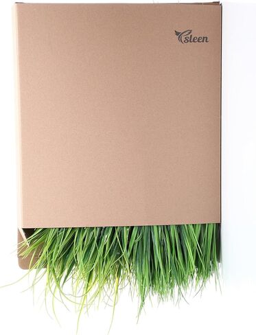 Ysleen 30 Bundles Artificial Outdoor Plants UV Resistant Fake Grasses No Fade Faux Plastic Wheat Grass Greenery Shrubs Garden Porch Window Box Decorating Craft in Kuwait