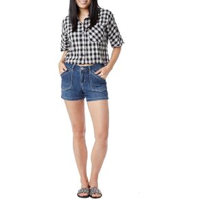 UNIONBAY Women's Alix Short, Light Galaxy Grey, 8 in Saudi Arabia