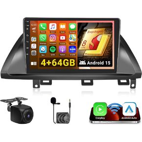 Android 13 Car Stereo for Honda Odyssey Radio 2005-2010, 8 Core 4G RAM+64G ROM, 10.1 Inch 1280x720 Resolution Screen, Wireless Carplay Android Auto 32EQ DSP GPS SWC in Saudi Arabia