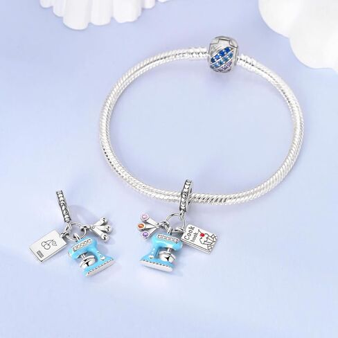 Hapour 925 Sterling Silver Charms for Charm Bracelets Necklace European Jewelry Pendant Beads charm Birthday Gift for Women Girls Mom Daughter in Kuwait