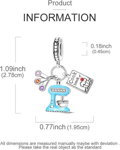Hapour 925 Sterling Silver Charms for Charm Bracelets Necklace European Jewelry Pendant Beads charm Birthday Gift for Women Girls Mom Daughter in Kuwait