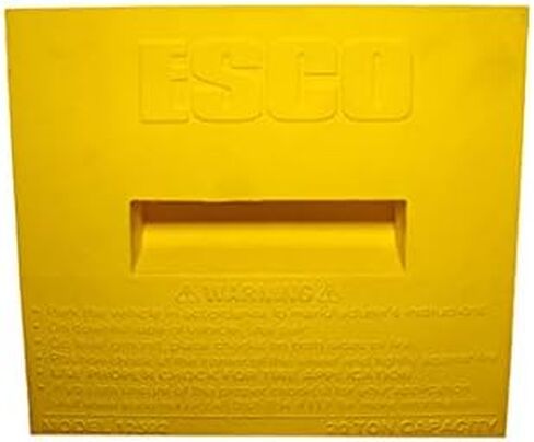 Esco - 12593 Pro Series Wheel Chock for Dump Trucks, Loaders, Construction Equipment and Tractors in Saudi Arabia