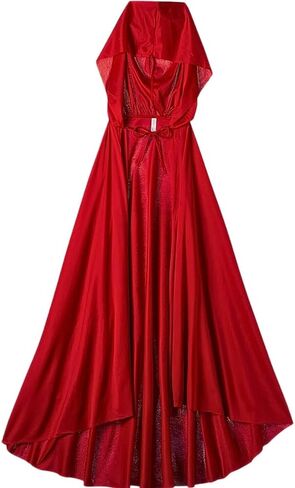 Riding Hood Cape Party Costume - Adult Size, Red - 1 Pc in Saudi Arabia