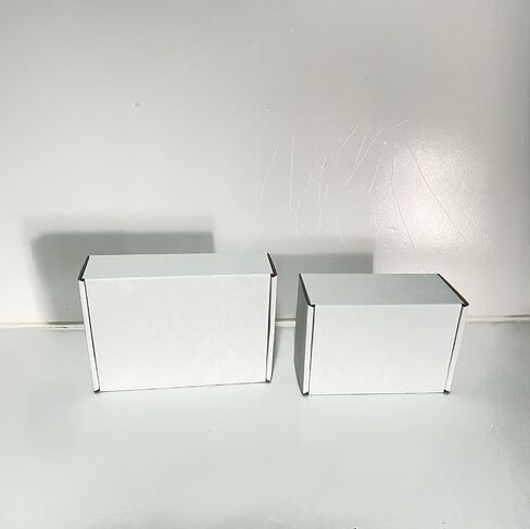 50 Pack 6x4x3 Inches Brown Corrugated Mailer Boxes -Corrugated Cardboard Mailing Boxes for Small Business Packaging and Gift Presentation in Saudi Arabia