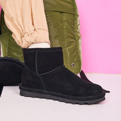 BEARPAW نسائي اليسا الوان متعدده | بوت الكاحل للنساء | حذاء سهل الارتداء للنساء | حذاء شتوي مريح in Saudi Arabia