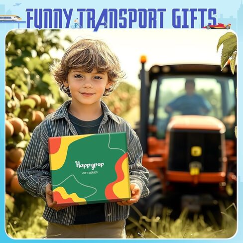 HAPPYPOP Funny Boy Socks Girl Socks Tractor Socks, Funny Boy Gifts Girls Gifts Tractor Gifts in Saudi Arabia