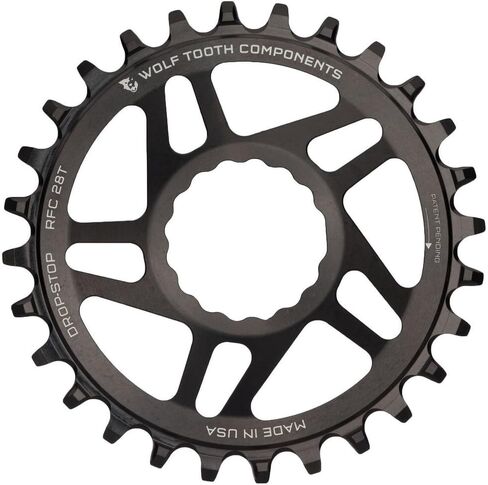 Wolf Tooth Components Drop-Stop Chainring: 28T, for RaceFace Cinch Direct Mount, Boost Chainline in Saudi Arabia