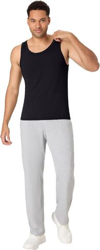 قميص بدون أكمام Hanes Mens Originals ثلاثي المزيج، قمصان خفيفة الوزن للرجال، قميص بدون أكمام in Saudi Arabia