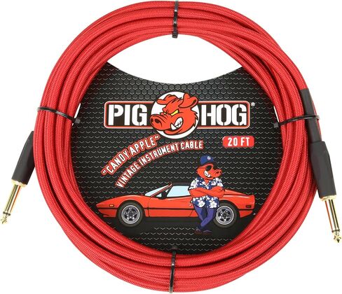 Pig Hog PCH20TBR Tauscan Brown Instrument Cable, 20-Foot in Saudi Arabia