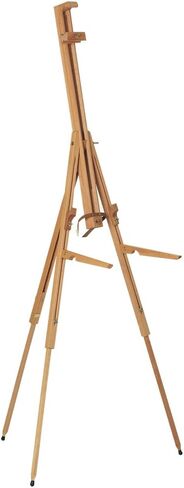 Mabef Folding Easel with Shelf Brackets (MBM-27),Brown in Saudi Arabia