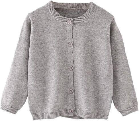 Little Girl Knit Cardigan Sweater - Toddler Button Down School Uniforms Cardigan in Kuwait