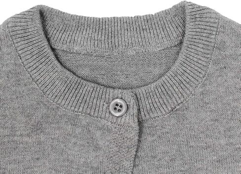 Little Girl Knit Cardigan Sweater - Toddler Button Down School Uniforms Cardigan in Kuwait