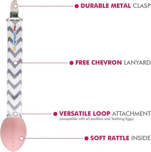 حلقة تسنين بيضة وغريبي - ألعاب تنمية الطفل من 6 إلى 12 شهرًا، للأطفال من سن 3 أشهر أو بنت، 4 أشهر، ألعاب حسية للأطفال وألعاب تنمية حتى 18 شهرًا in Kuwait